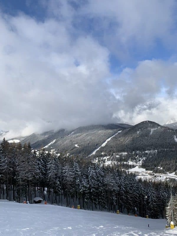 Semmering, Zauberberg. Kabinenaussicht