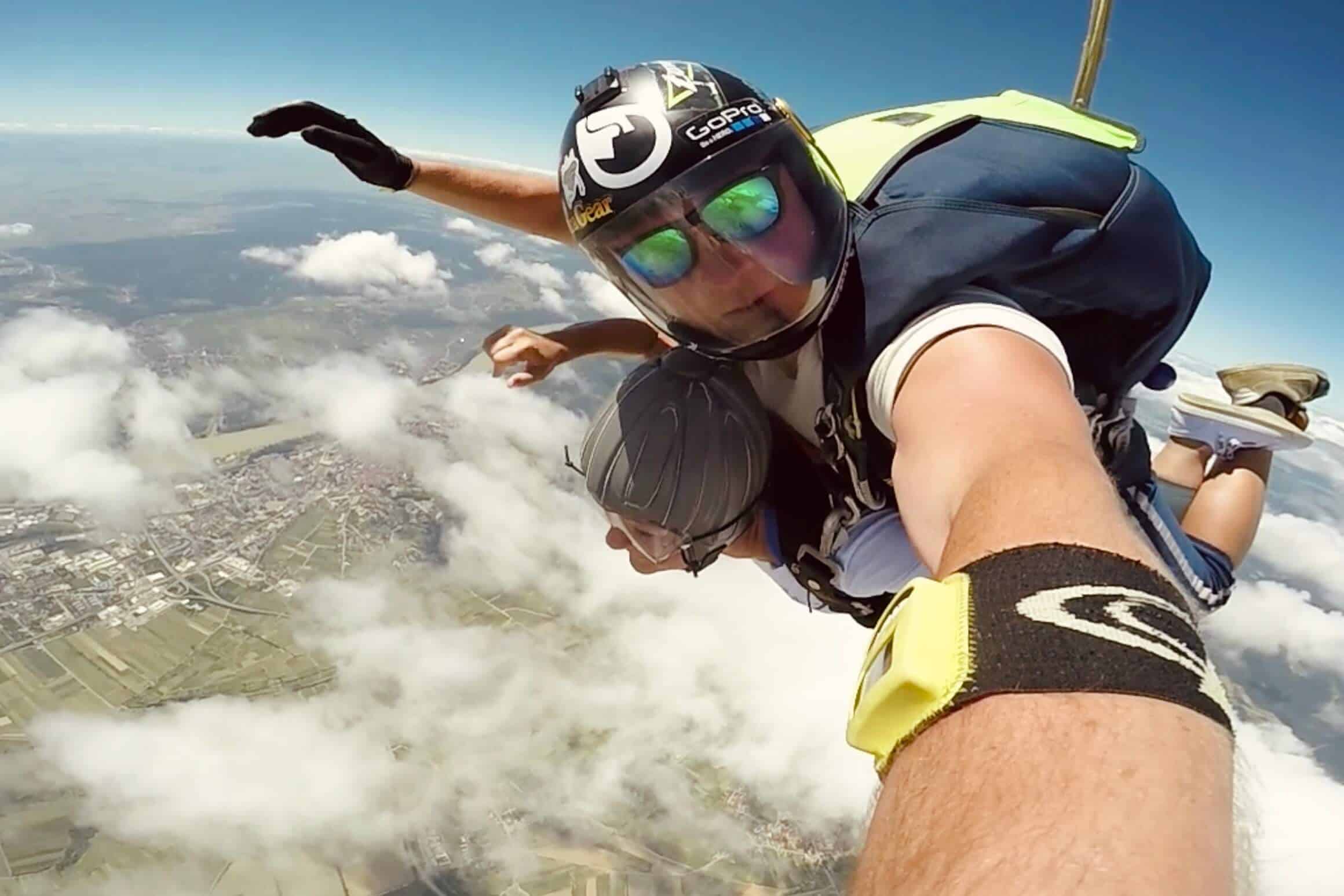 Tandemsprung aus 4000m Höhe bei Jump Club Krems