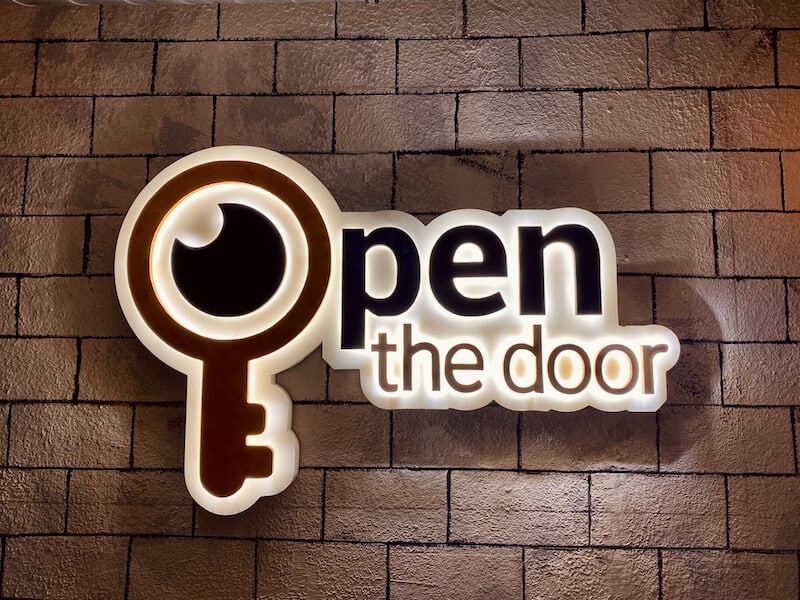 Logo Open the Door Escape Room