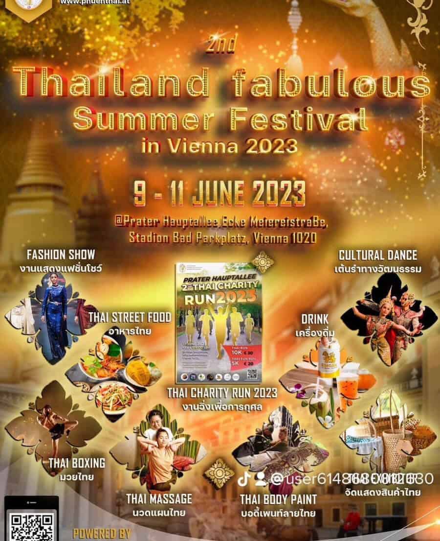 Thai Food Festival Plakat