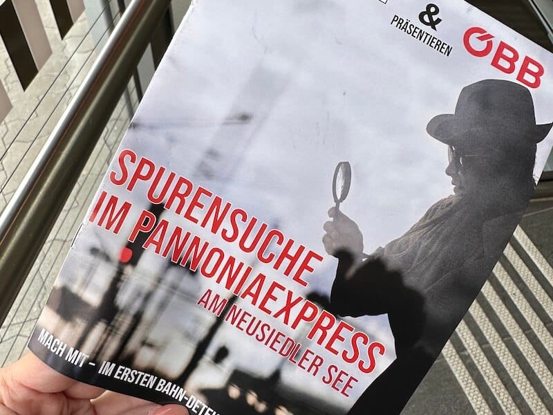 Spurensuche im Pannoniaexpress Folder, ein Outdoor Escape